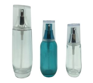 Forme las botellas privadas de aire de la loción, envases poner crema cosméticos de 50ml 30ml para los sistemas del viaje