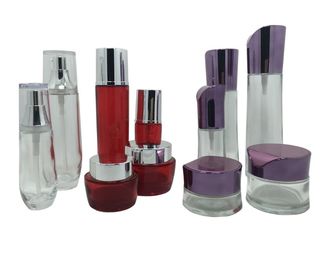 Envases cosméticos vacíos del cilindro, envases cosméticos de lujo 30g 50g 30ml 50ml 80ml 100ml