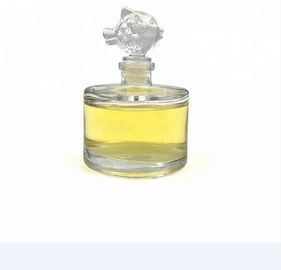 Botellas de perfume de cristal decorativas de lujo, difusor de Reed del aroma con el casquillo único