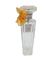 botella de cristal del espray de 25ml 30ml de forma diamantada con la tapa de Surlyn de la bomba del espray de la encrespadura