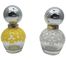 Pequeñas botellas de perfume de cristal de la suposición 30ml con el OEM/el ODM ULTRAVIOLETA de plata del casquillo disponibles