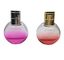 botellas de cristal del atomizador del perfume de 30ml 50ml 100ml, botellas de lujo de la esencia con el casquillo ULTRAVIOLETA plástico
