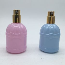 Rosa de las botellas de perfume del cristal del alto grado 30ml/botella azul del espray de perfume del viaje