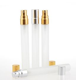 Clasifique el tubo de vidrio esmerilado modificado para requisitos particulares/el tubo de empaquetado cosmético de cristal del viaje