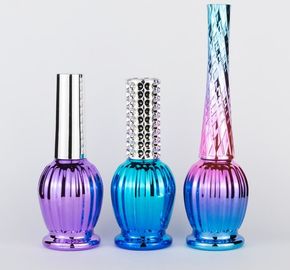 10 botellas de cristal coloreadas 15 ml del esmalte de uñas para las botellas ULTRAVIOLETA del pegamento del gel del esmalte de uñas