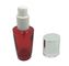 Dropper de cristal cosmético vacío rojo 30ml 50ml 80ml 100ml del aceite esencial de los envases 30g 50g