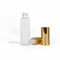 Las botellas de perfume de cristal de encargo del tubo de 20 ml 30ml con el espray de aluminio bombean